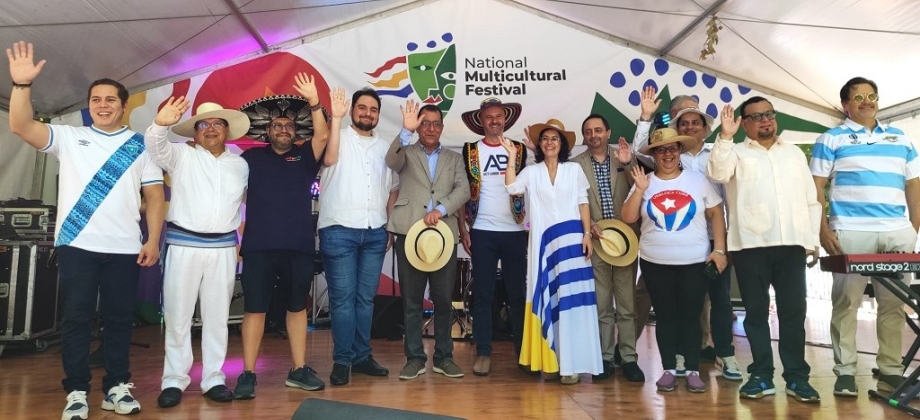 La Embajada de Colombia estuvo presente en el Festival Multicultural de Australia
