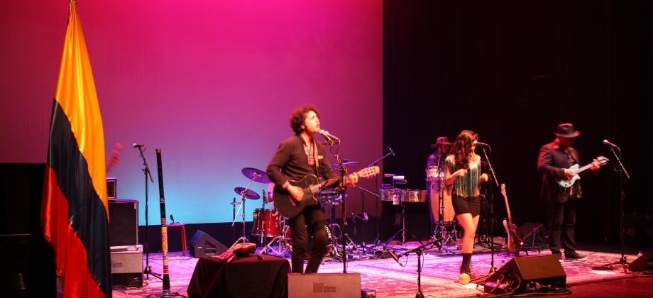 La Embajada de Colombia en Canberra y la agrupación Amaru Tribe acercan a Australia a los ritmos musicales colombianos