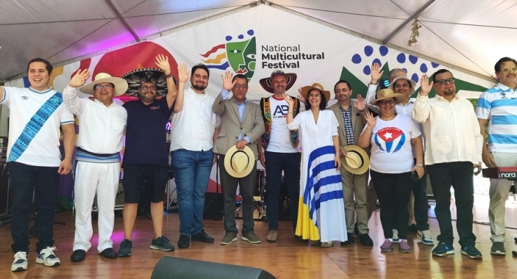 La Embajada de Colombia estuvo presente en el Festival Multicultural de Australia
