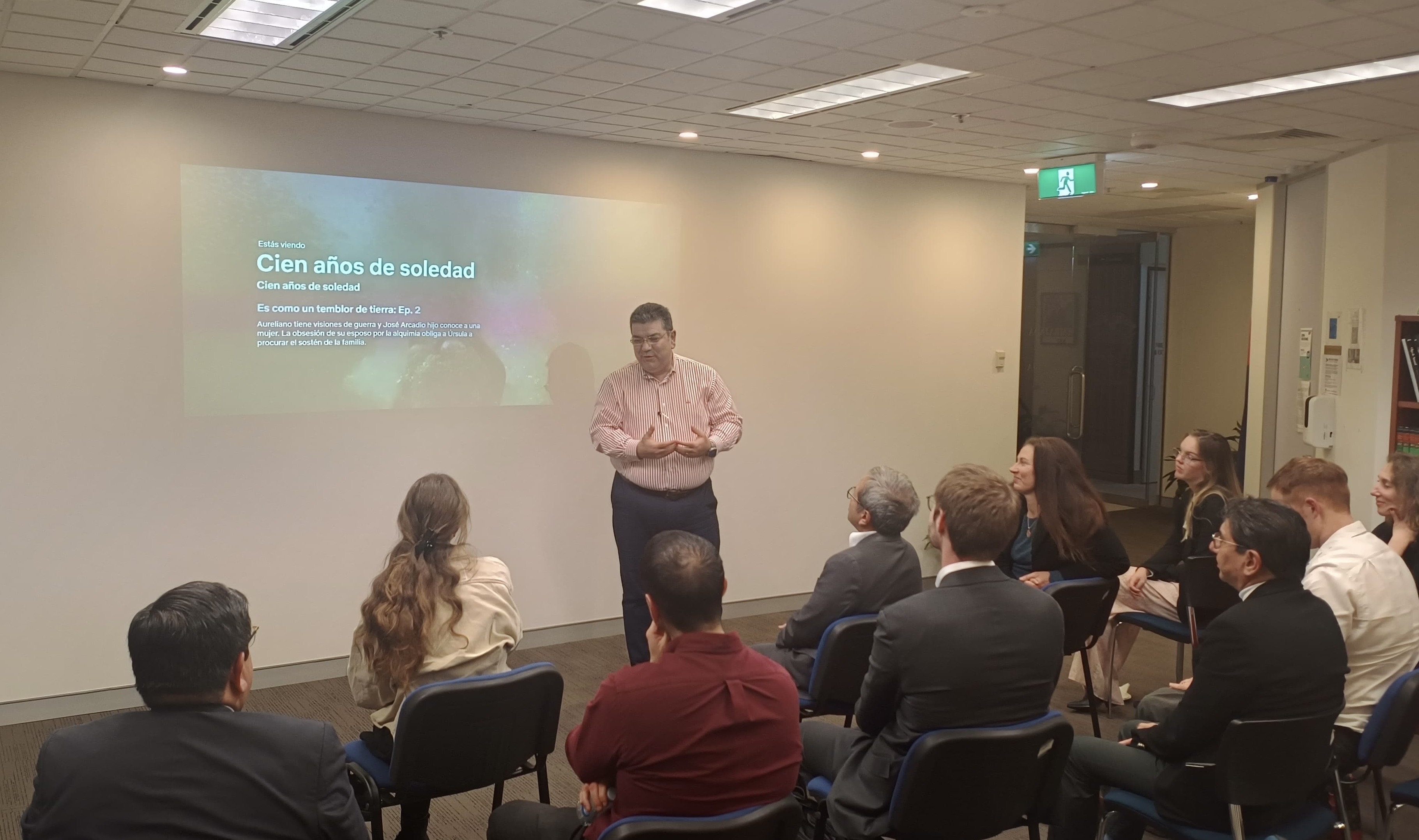 Embajada de Colombia inaugura Club del Español en la capital australiana