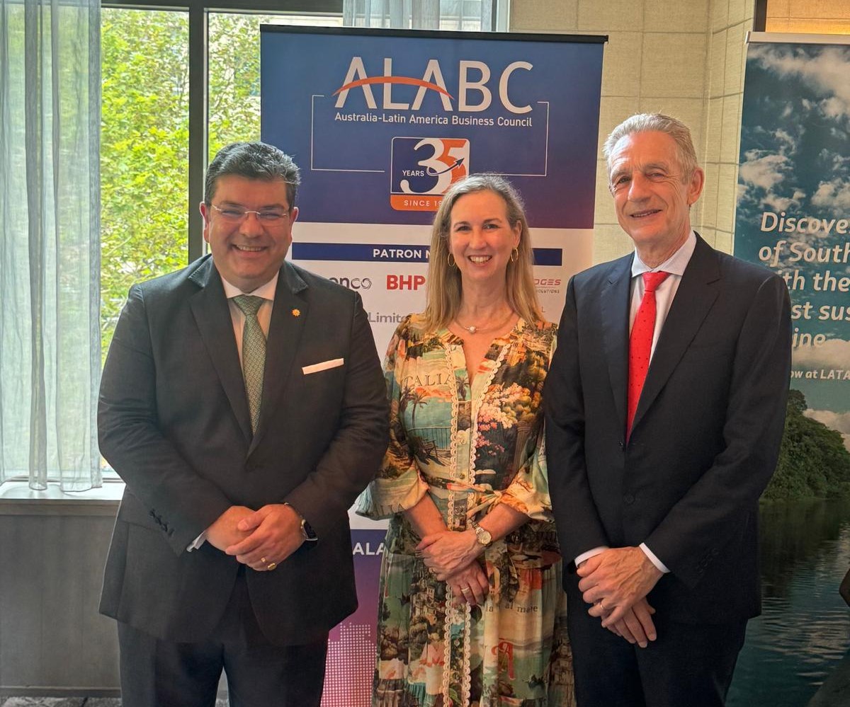 Embajador de Colombia dialogó sobre oportunidades de negocios bilaterales con el equipo directivo del Australia Latin America Business Council - ALABC