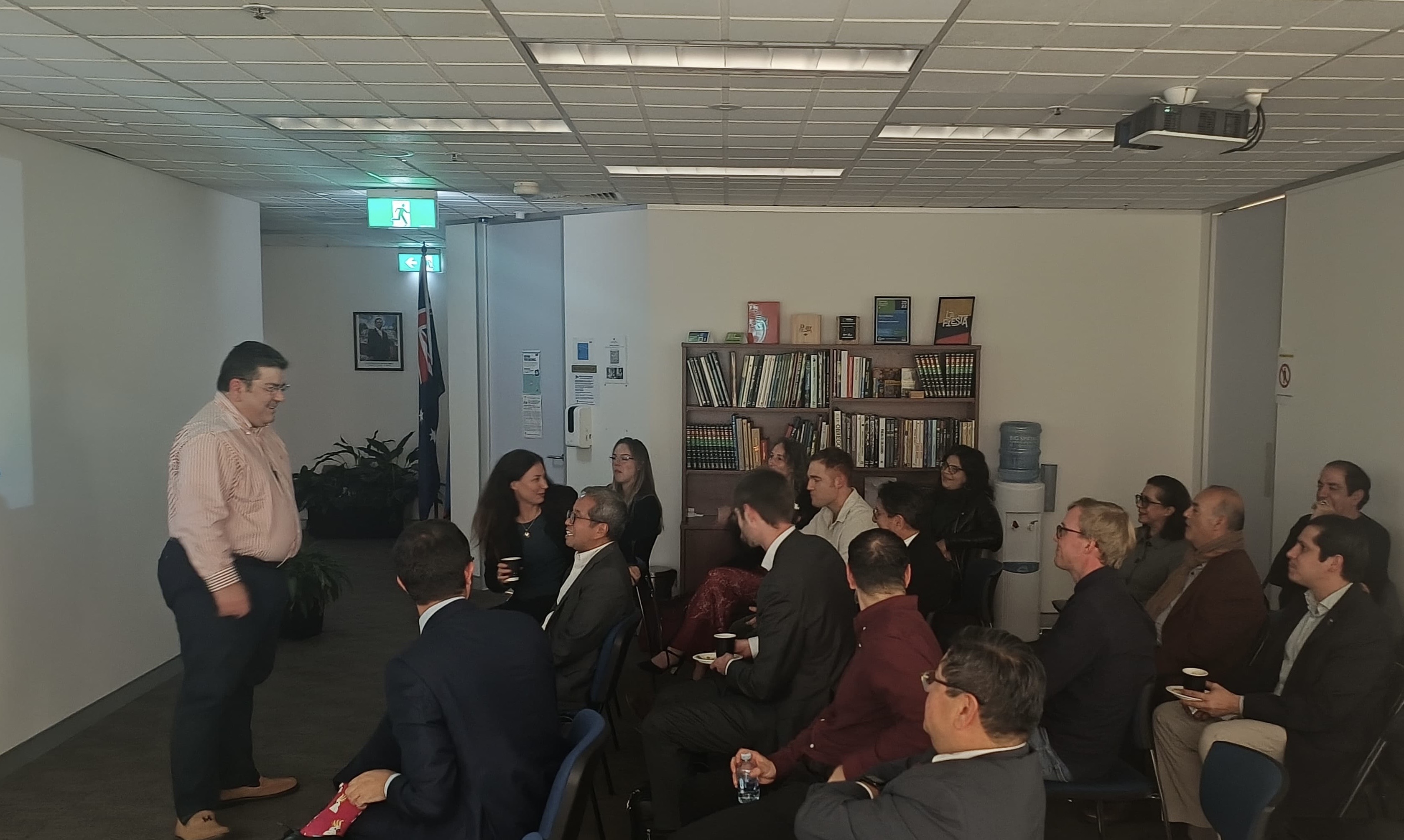 Embajada de Colombia inaugura Club del Español en la capital australiana