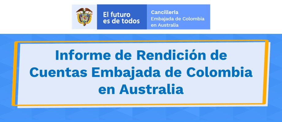 Informe de Rendición de Cuentas Embajada de Colombia