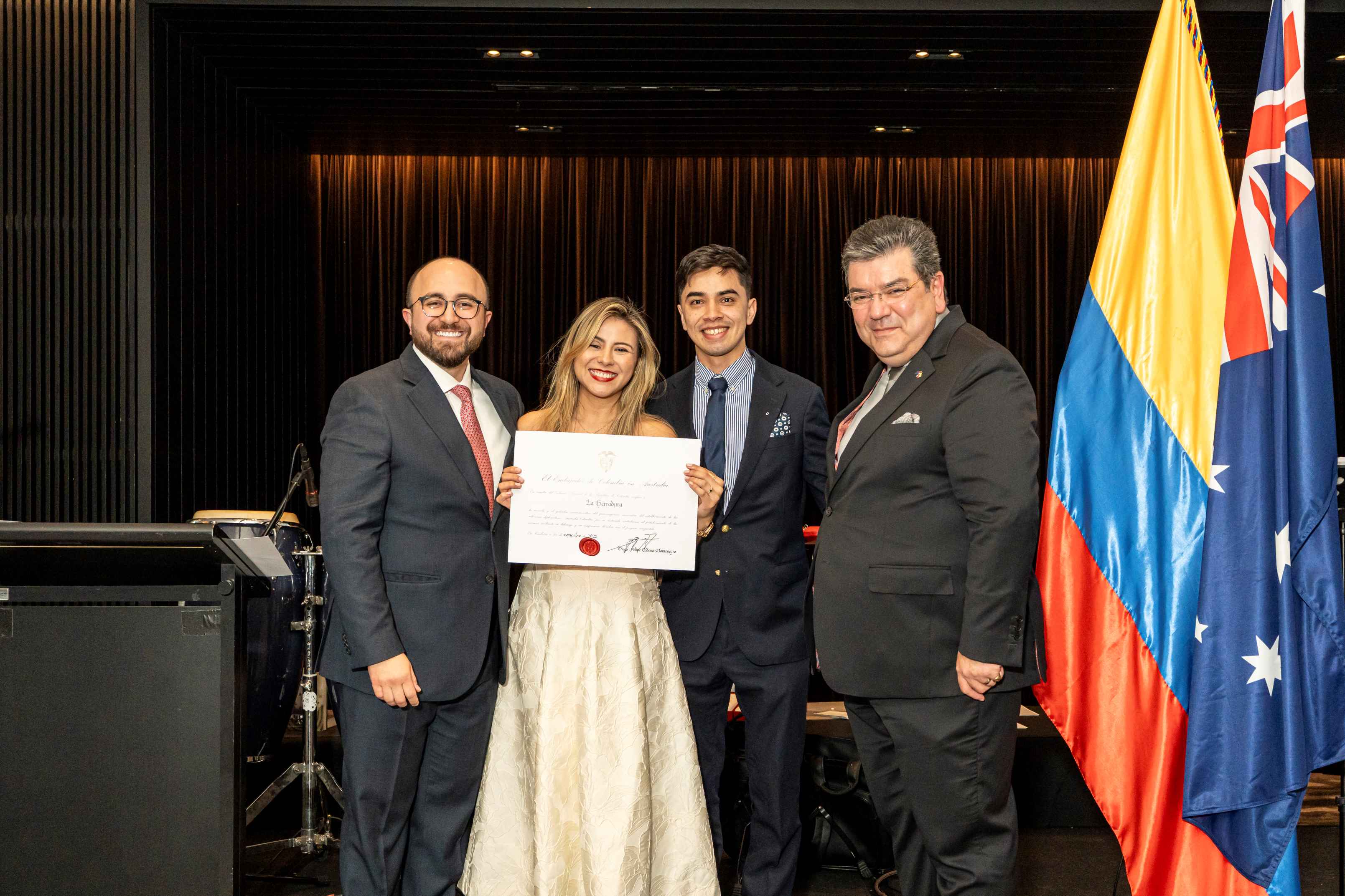 Australia y Colombia celebran 50 años de relaciones diplomáticas en Canberra