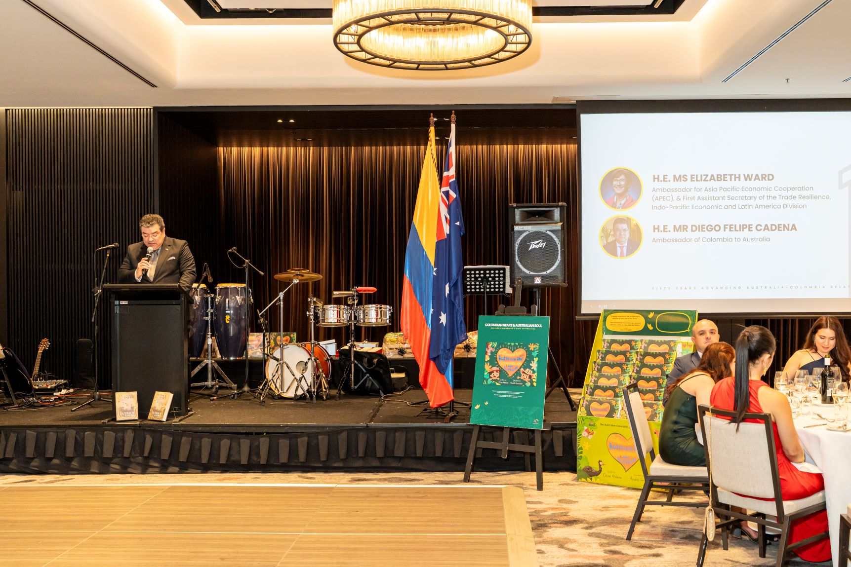 Australia y Colombia celebran 50 años de relaciones diplomáticas en Canberra