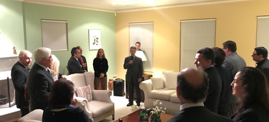 La Embajada en Australia conmemoró el Día Nacional de Colombia