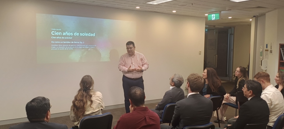 Embajada de Colombia inaugura Club del Español en la capital australiana