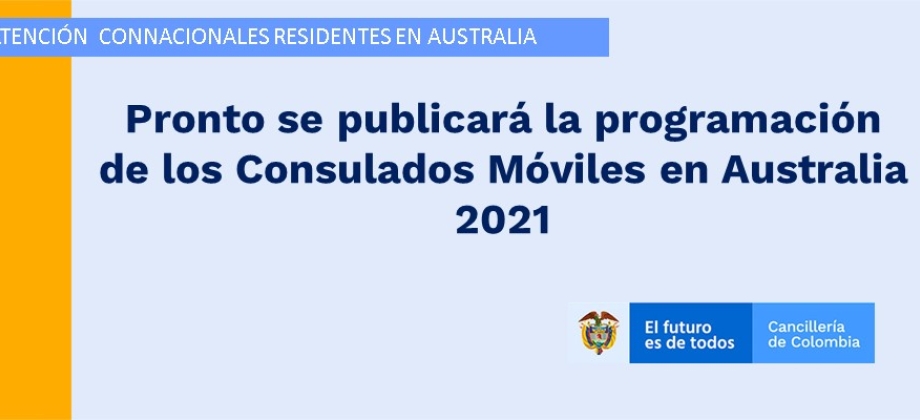 Consulado Moviles en Australia 