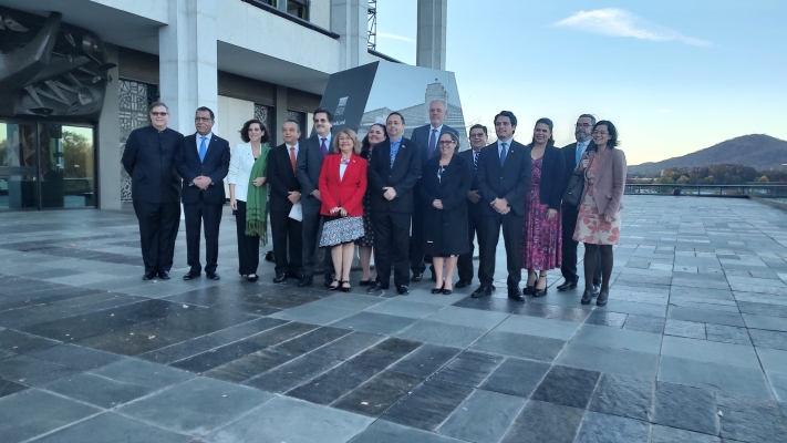 Embajadores y Jefes de Misión de las Embajadas acreditadas ante Australia.