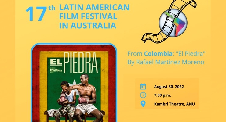 Embajada de Colombia en Australia invita al Festival de Cine Latinoamericano en Australia que se realizará del 4 al 31 de agosto