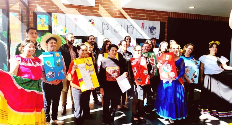 Cultura Palenque en el Radford College de Canberra en el Día de la Hispanidad